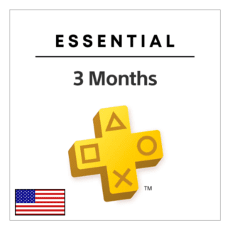 PS PLUS Essential — 90 дней — 3 месяца (США) - Электронная доставка