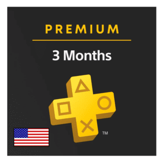 PS PLUS Premium — 90 дней — 3 месяца (США)