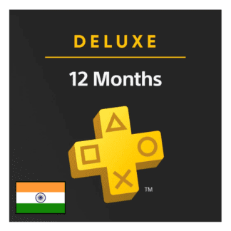 PS PLUS Deluxe — 365 дней — 12 месяцев (Индия)
