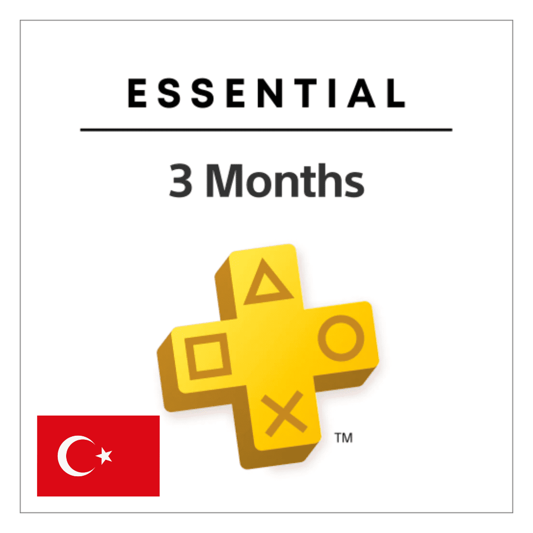 PS PLUS Essential — 90 дней — 3 месяца (Турция)